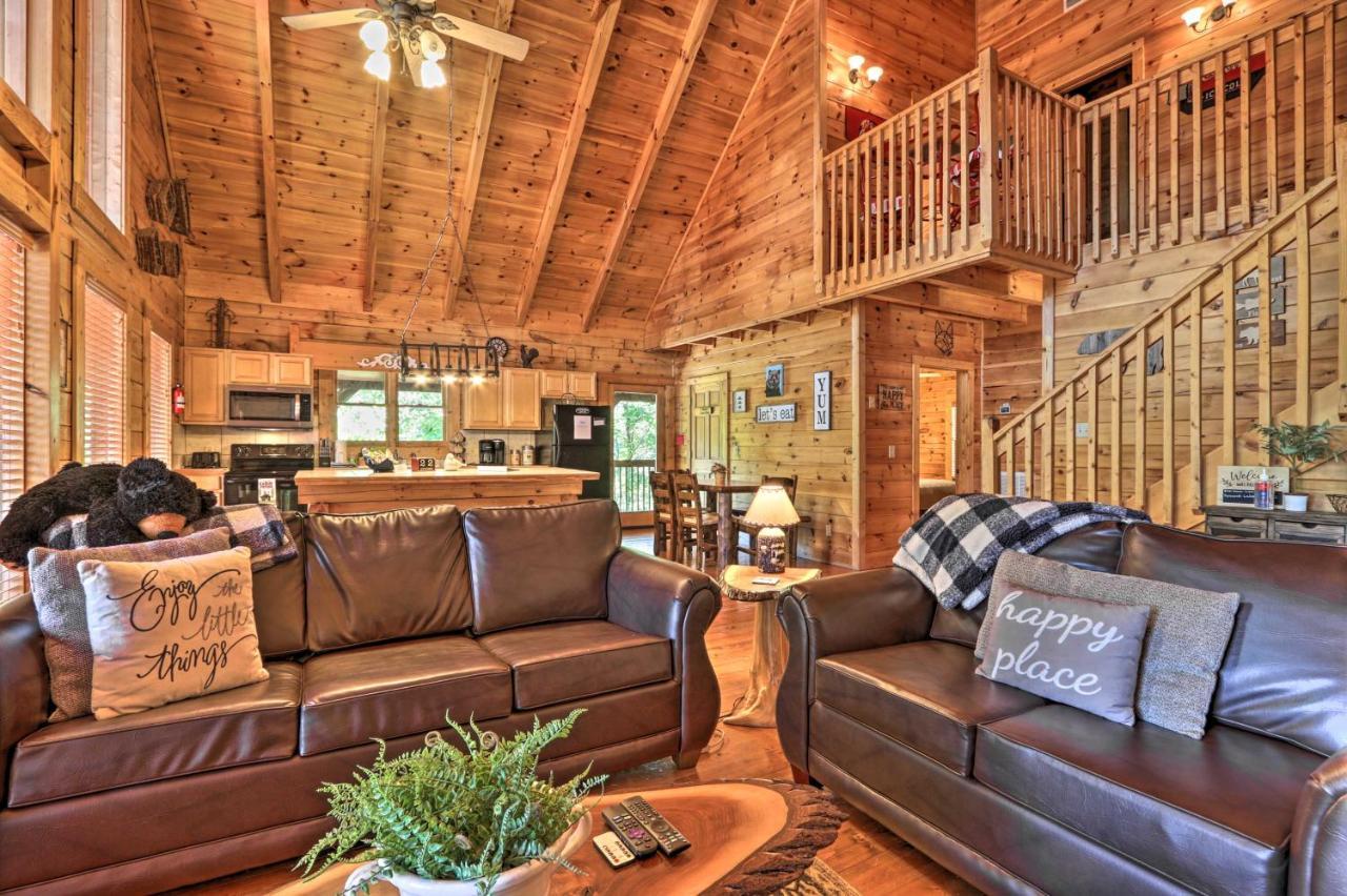 Sevierville Cabin With Deck Minutes To Pigeon Forge Exteriér fotografie