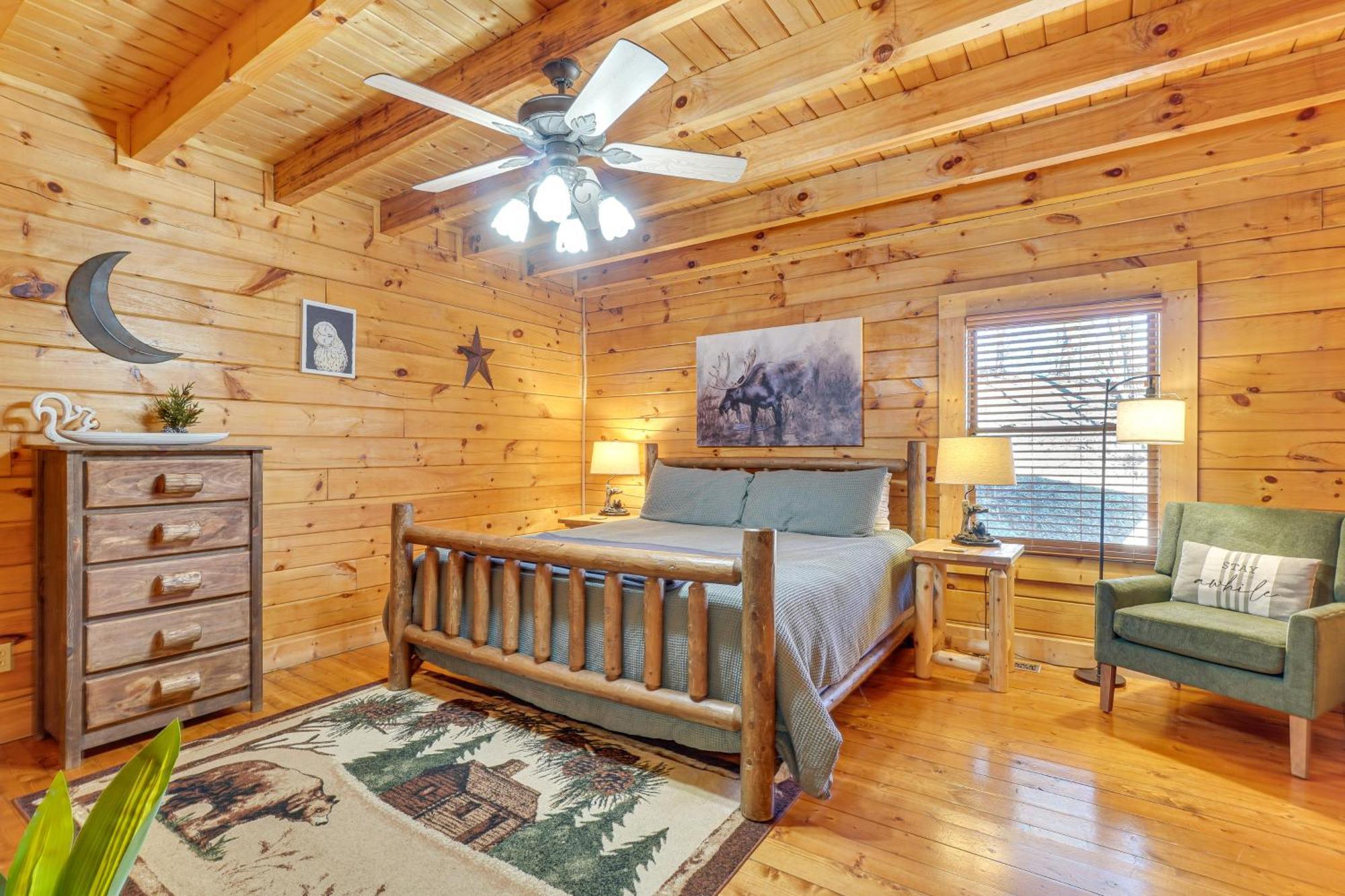 Sevierville Cabin With Deck Minutes To Pigeon Forge Exteriér fotografie
