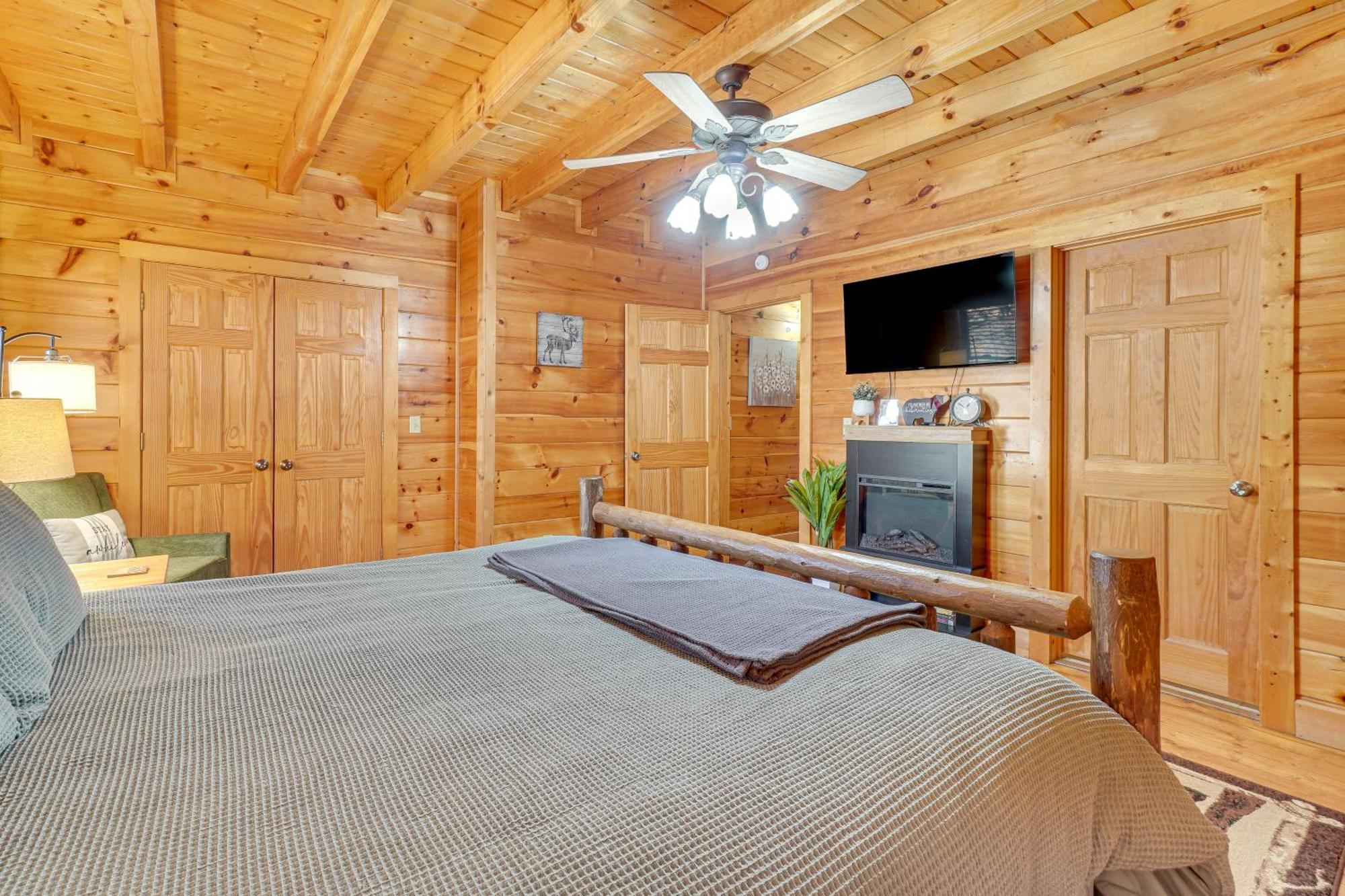 Sevierville Cabin With Deck Minutes To Pigeon Forge Exteriér fotografie